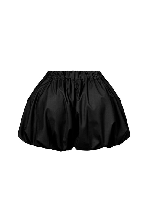 Want U Back Woven Bubble Shorts